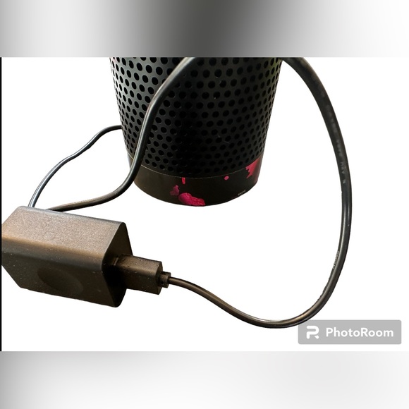 Echo Plus with built-in Hub 1st Generation– Black , has Multicolor Vinyl wrap - Picture 3 of 7